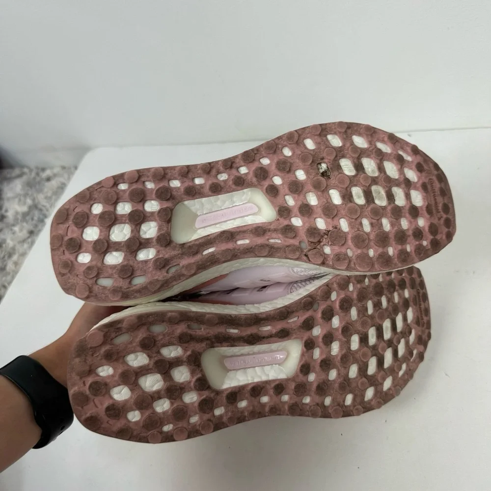 Adidas Pink Purple Ultraboost Sneakers Running Athletic